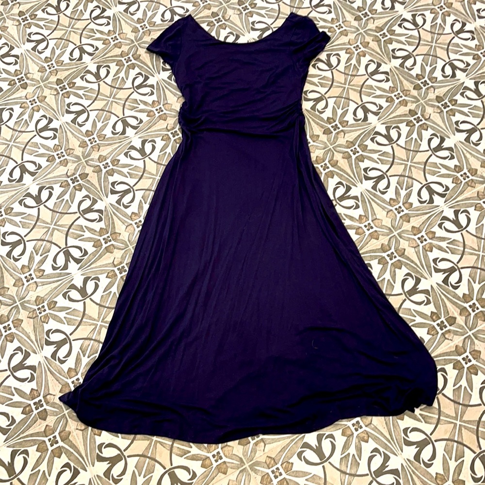 Adorable Comfortable Navy Dress by Boden